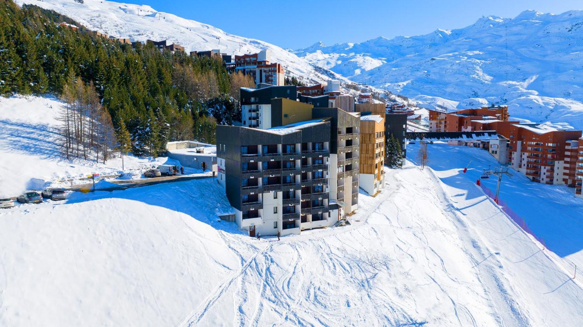Azureva Les Menuires Aparthotel Saint-Martin-de-Belleville Eksteriør bilde